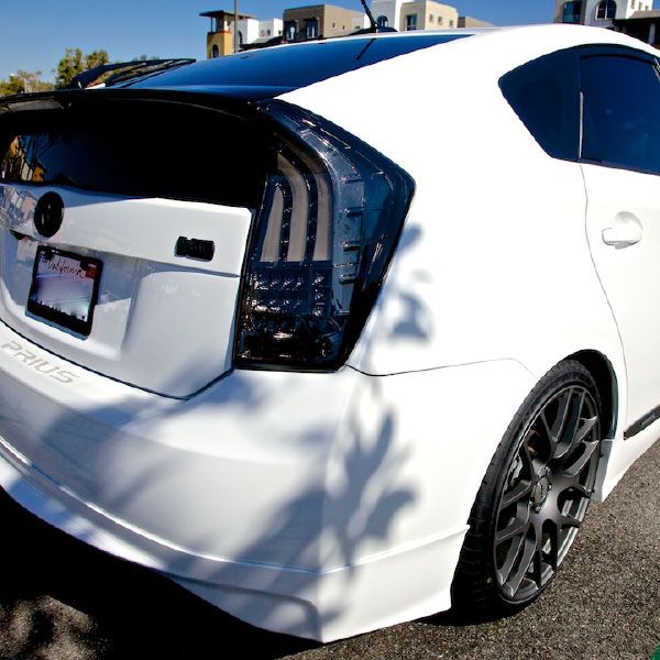 Buy TOYOTA PRIUS XW30 2009 2014 Full Smoke Lens LED Light Bar Tail Lamp